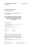 Vorschaubild: 17/7127: Beschlussempfehlung und Bericht des Ausschusses für Finanzen zu der Mitteilung der Landesregierung vom 21. Juni 2024 <br /> – Drucksache 17/7015 <br /> Bericht der Landesregierung zu einem Beschluss des Landtags; <br /> hier: Denkschrift 2021 ...