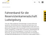 Vorschaubild: Fahnenband für die Reservistenkameradschaft Ludwigsburg