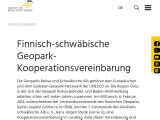 Vorschaubild: Finnisch-schwäbische Geopark-Kooperationsvereinbarung