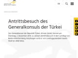 Vorschaubild: Antrittsbesuch des Generalkonsuls der Türkei