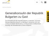 Vorschaubild: Generalkonsulin der Republik Bulgarien zu Gast