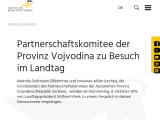 Vorschaubild: Partnerschaftskomitee der Provinz Vojvodina zu Besuch im Landtag