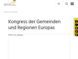 Vorschaubild: Kongress der Gemeinden und Regionen Europas