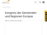Vorschaubild: Kongress der Gemeinden und Regionen Europas