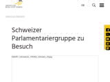Vorschaubild: Schweizer Parlamentariergruppe zu Besuch