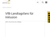 Vorschaubild: VfB-Landtagsfans für Inklusion