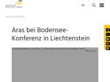 Vorschaubild: Aras bei Bodensee-Konferenz in Liechtenstein