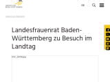 Vorschaubild: Landesfrauenrat Baden-Württemberg zu Besuch im Landtag