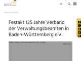 Vorschaubild: Festakt 125 Jahre Verband der Verwaltungsbeamten in Baden-Württemberg e.V.