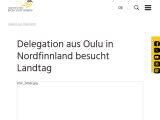 Vorschaubild: Delegation aus Oulu in Nordfinnland besucht Landtag