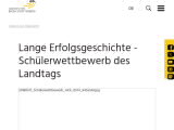 Vorschaubild: Lange Erfolgsgeschichte - Schülerwettbewerb des Landtags