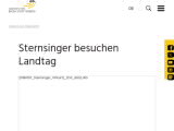 Vorschaubild: Sternsinger besuchen Landtag