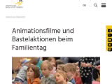 Vorschaubild: Animationsfilme und Bastelaktionen beim Familientag