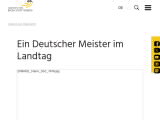 Vorschaubild: Ein Deutscher Meister im Landtag