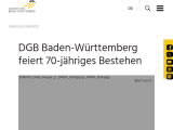 Vorschaubild: DGB Baden-Württemberg feiert 70-jähriges Bestehen
