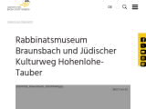 Vorschaubild: Rabbinatsmuseum Braunsbach und Jüdischer Kulturweg Hohenlohe-Tauber