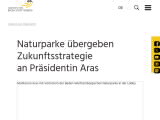 Vorschaubild: Naturparke übergeben Zukunftsstrategie an Präsidentin Aras
