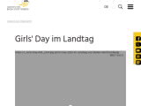 Vorschaubild: Girls' Day im Landtag