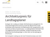 Vorschaubild: Architekturpreis für Landtagsplaner