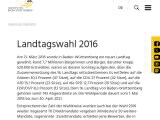 Vorschaubild: Landtagswahl 2016