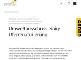 Vorschaubild: Umweltausschuss einig: Uferrenaturierung